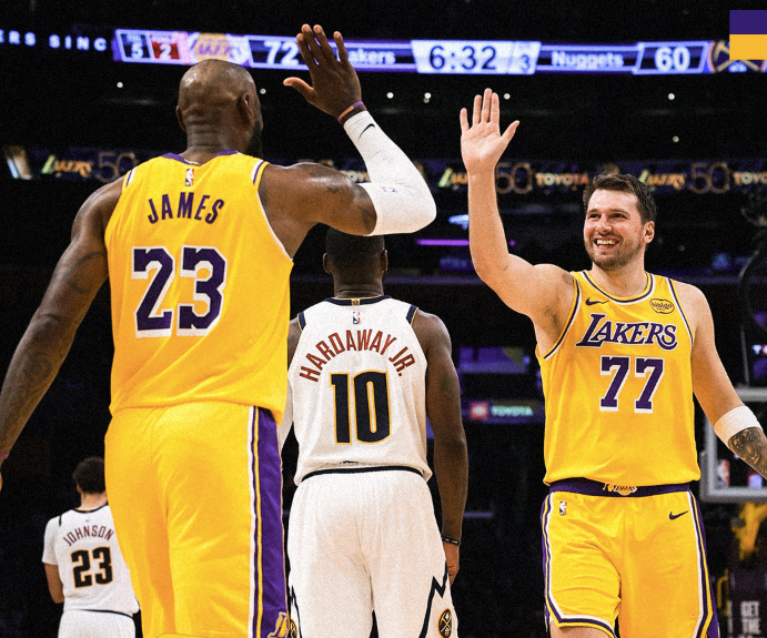 开云电子-拒绝17分大逆转！东契奇拯救湖人！全场狂欢庆祝，里夫斯神操作